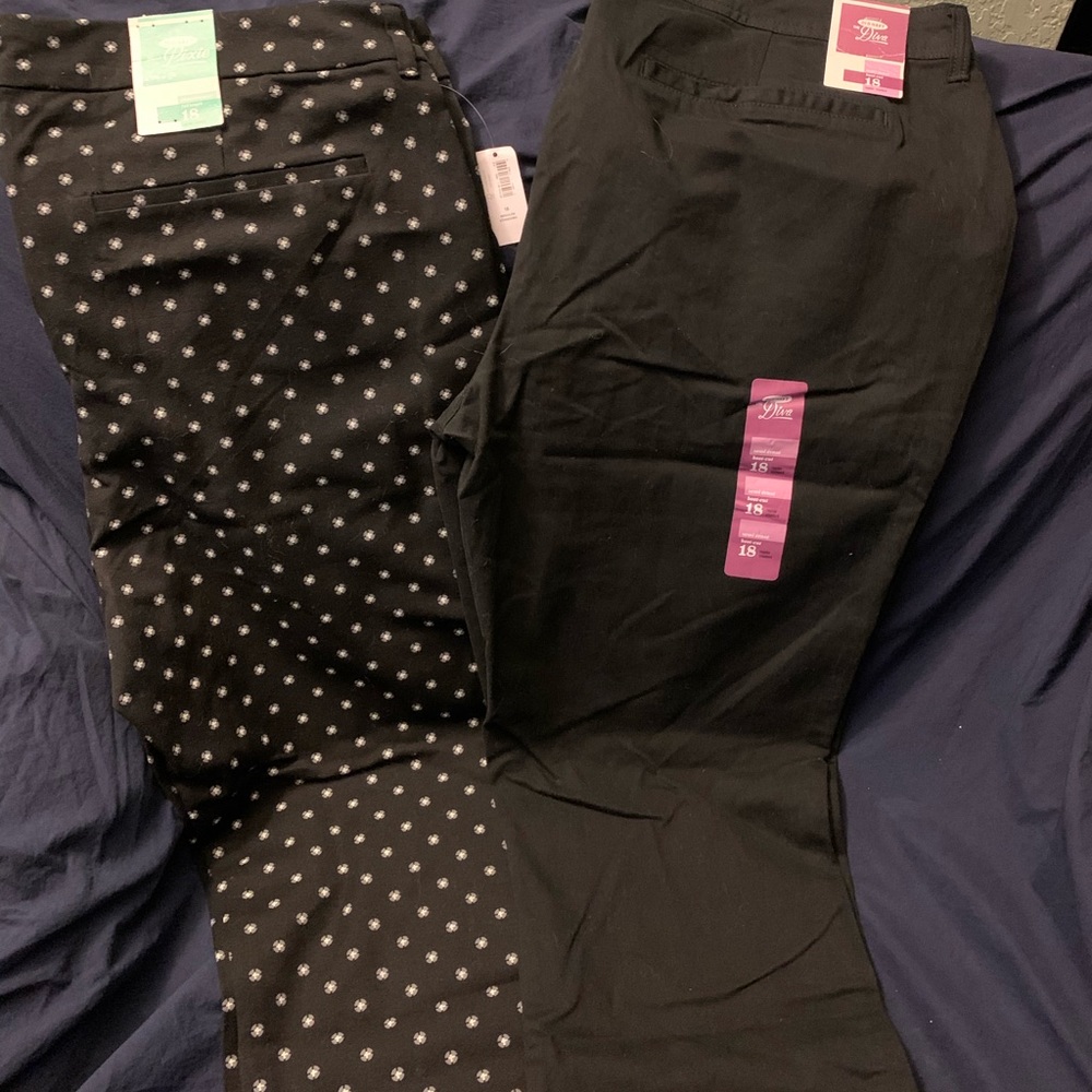Two pair of OLD NAVY pants!